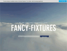 Tablet Screenshot of fancy-fixtures.com